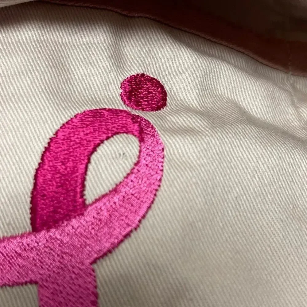 Pandora “ Unforgettable Moments “ promo apron. Breast cancer awareness